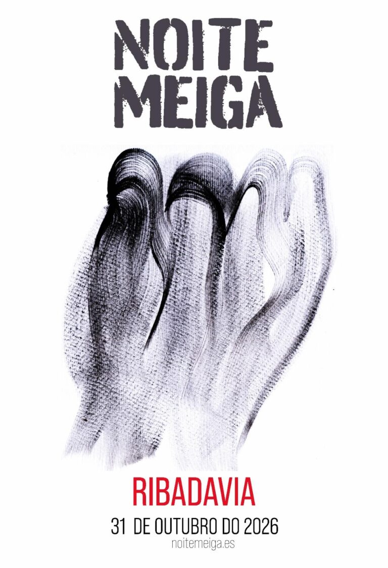 Cartel oficial de la Noite Meiga 2026, Ribadavia, 31 de octubre