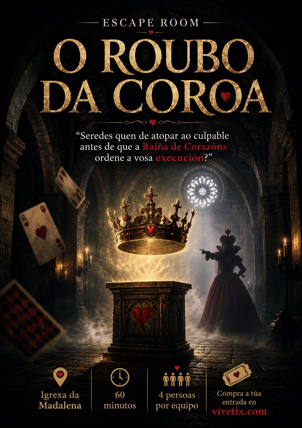 Escape Hall O Roubo da Coroa en Ribadavia, Noite Meiga 2026